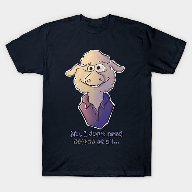 Coffee Ram T-Shirt by ShopusOctopus